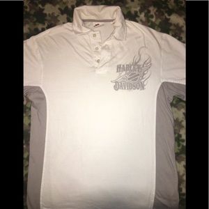 Harley Davidson collared casual tee